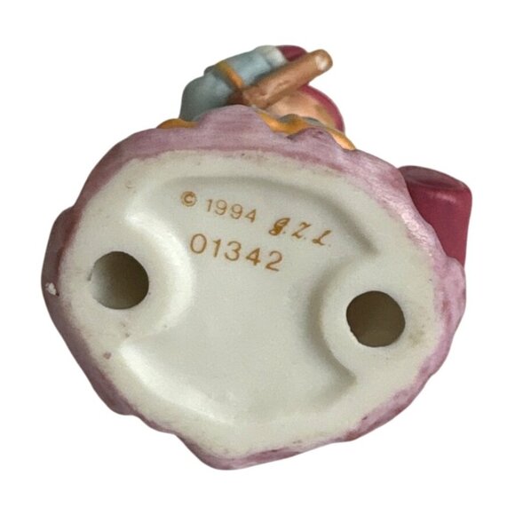 Vintage Lefton, Libby Thatcher Teacher 1994 Porcelain Figurine‎ Colonial Village - Picture 7 of 7